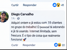 Depoimento de Diego Carvalho no Facebook